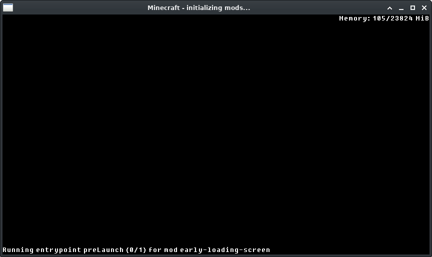 Early Loading Screen