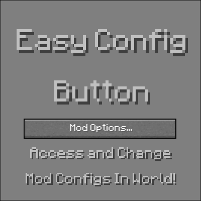Easy Config Button