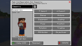 Easy NPC: Config UI