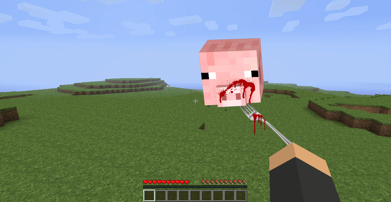 Скачать Eat the animals Mod — Minecraft Моды — MetaMods