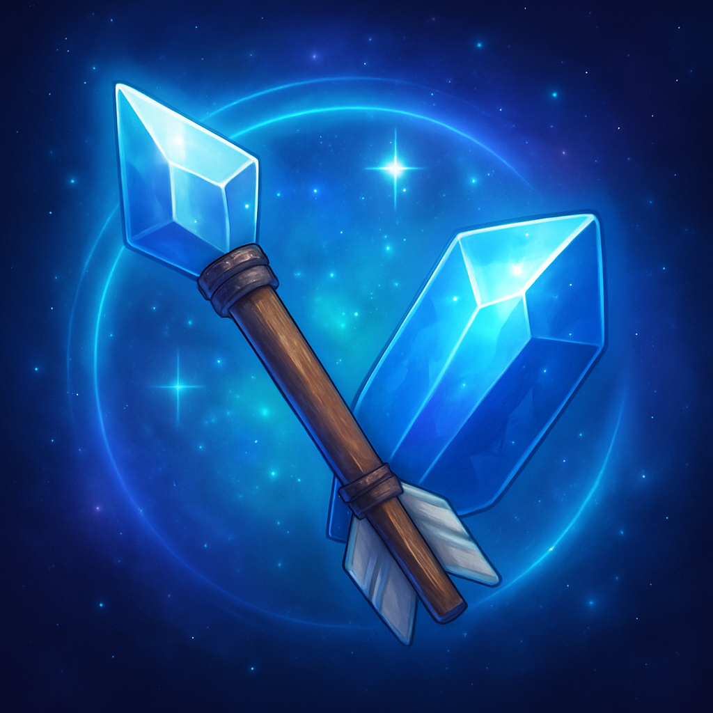 Enchanted Crystal Arrow