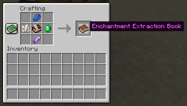 Enchantment Extraction Book