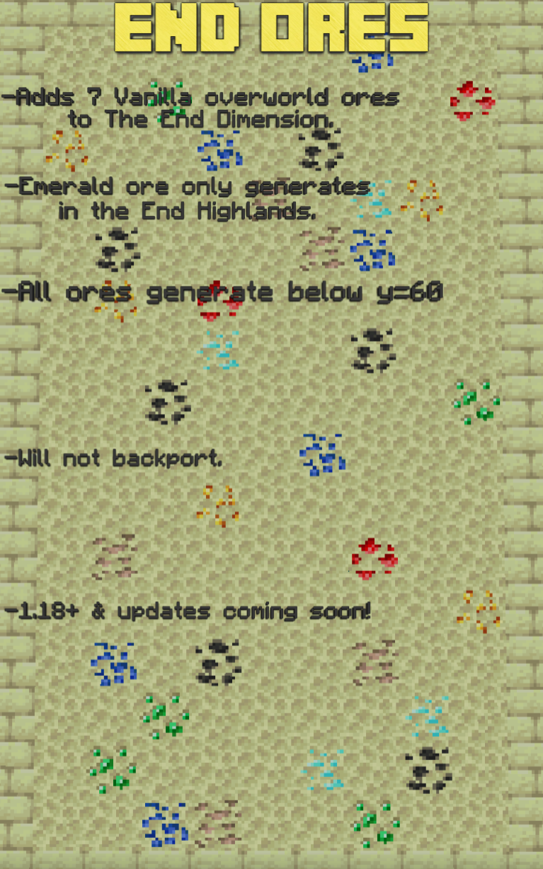 Ores In The End