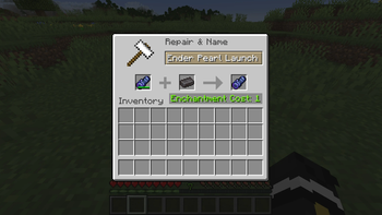 Ender Pearl Launcher