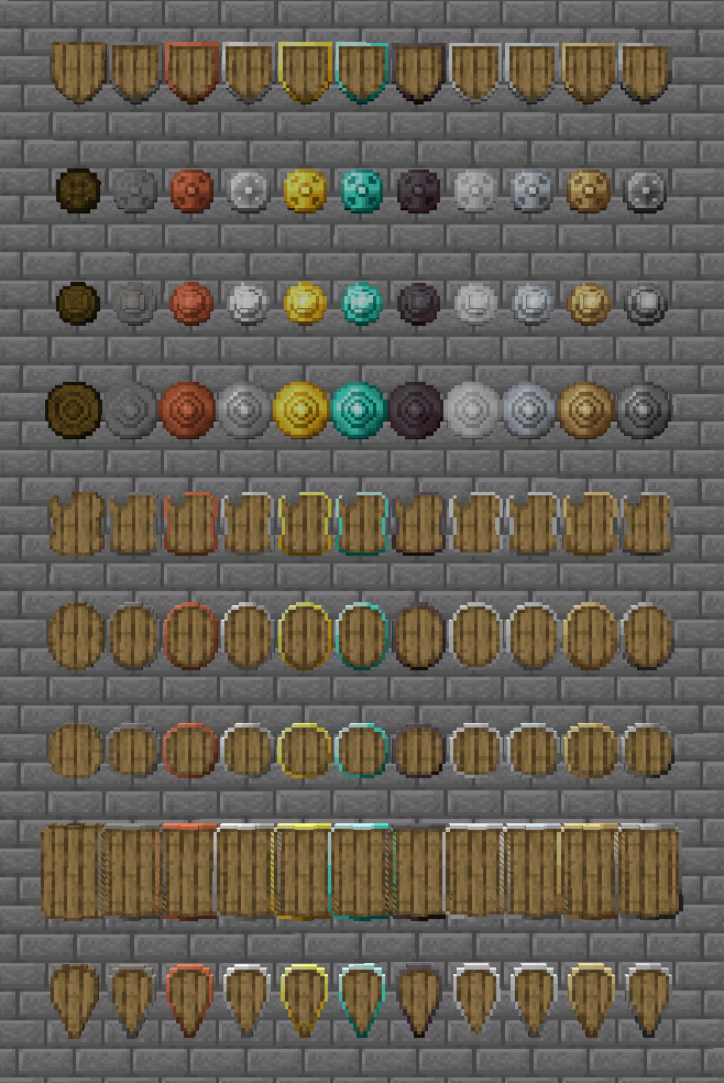Epic Knights: Shields Armor and Weapons