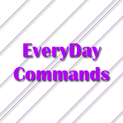 Everyday Commands (edc)