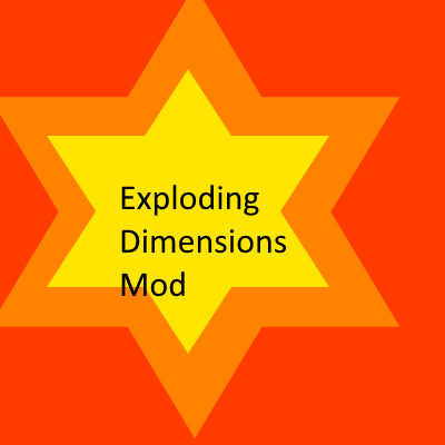 Скачать Exploding Dimensions Mod — Minecraft Моды — MetaMods