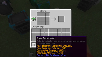 Simple Energy Generator