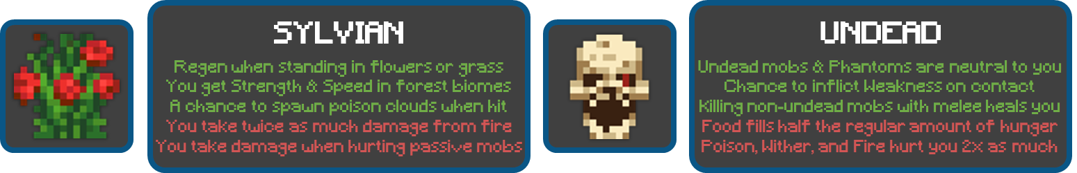 Fantasia RPG Races