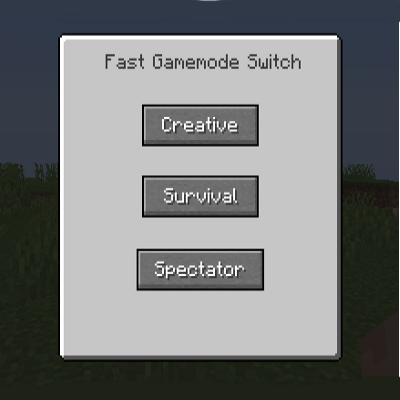Скачать Fast Gamemode Switch Mod — Minecraft Моды — MetaMods