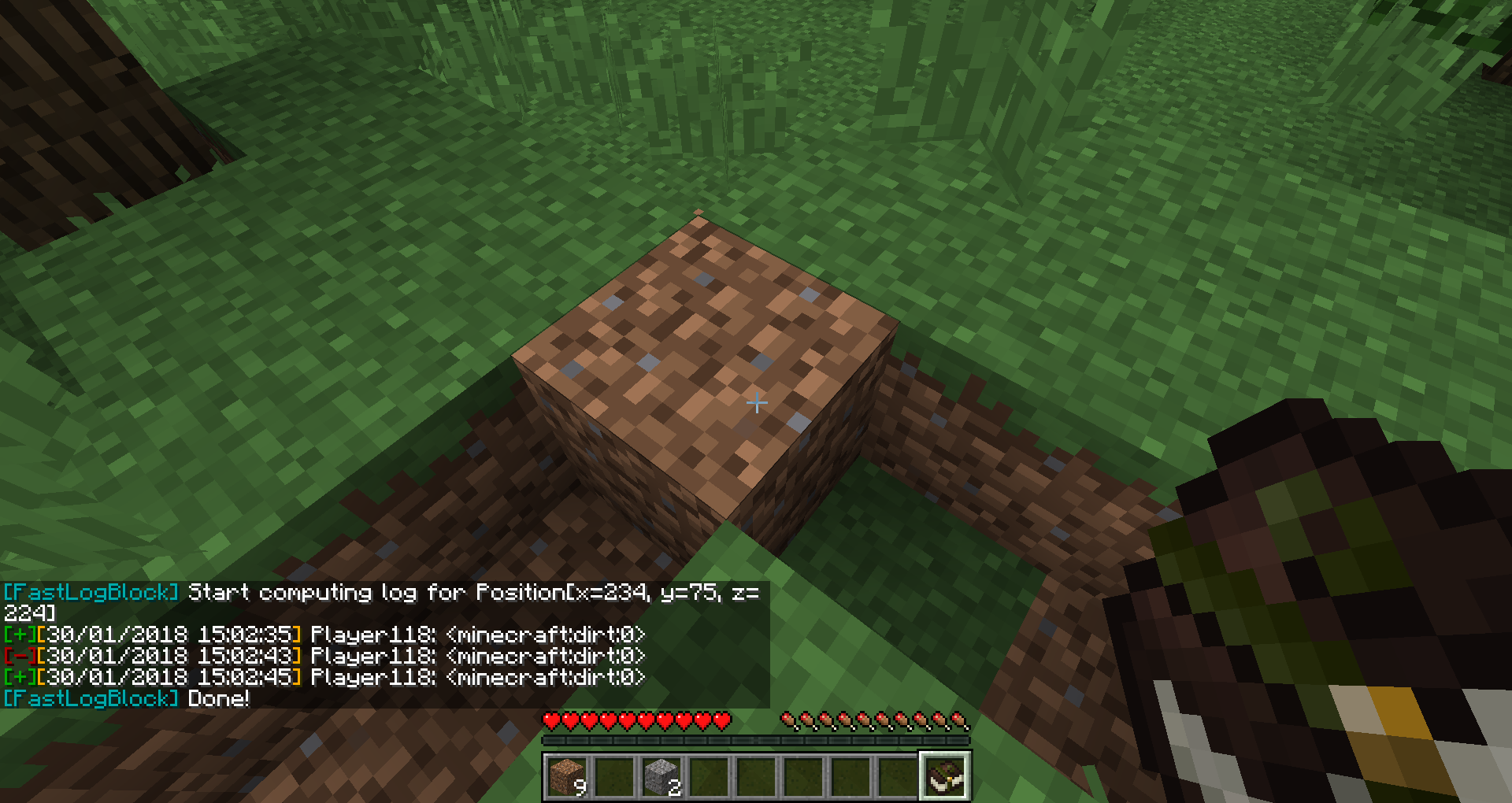 Fast Log Block