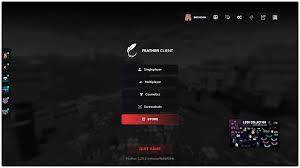 FEATHER CLIENT  MODS AND UI