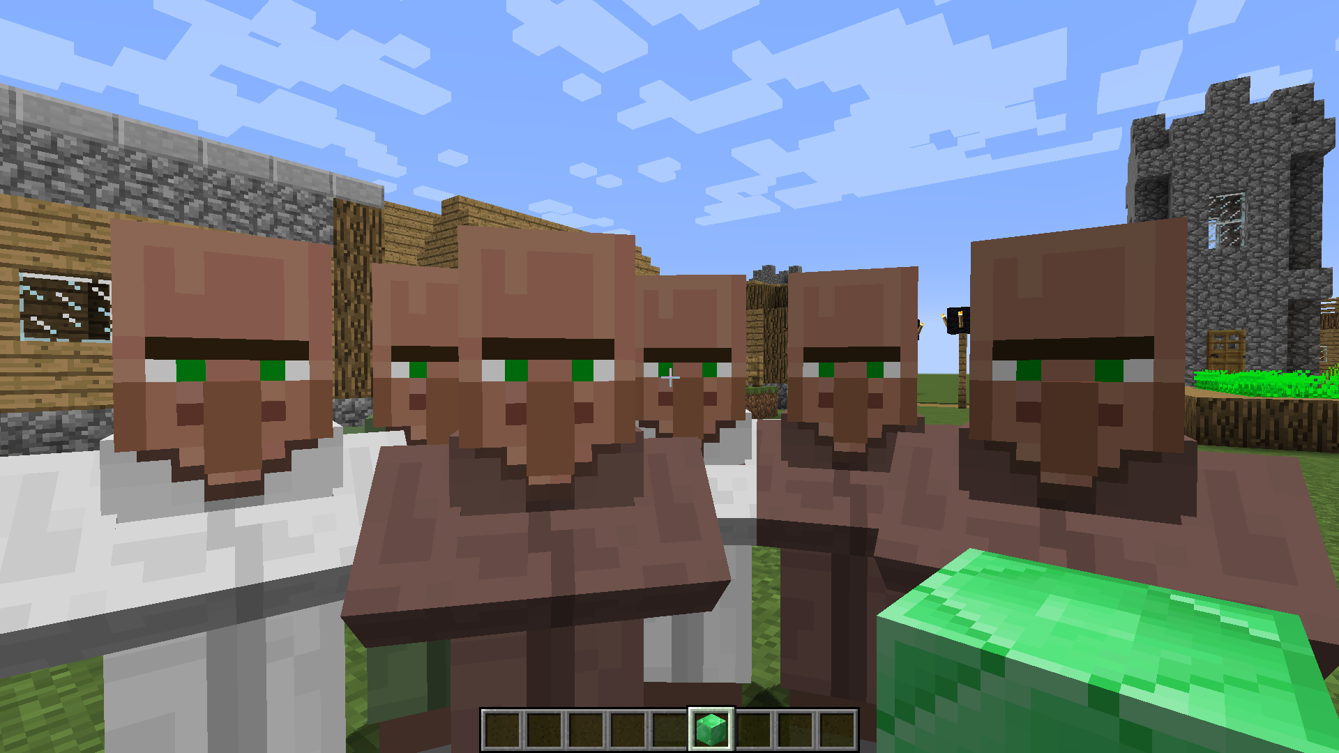 Following Villagers