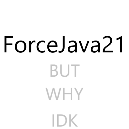 ForceJava21