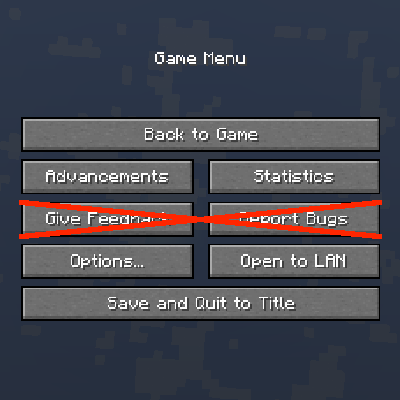 Game Menu Remove GFARB
