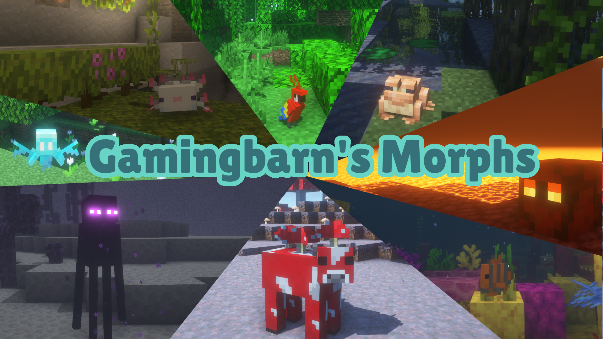 Download Gamingbarn's Morphs — Minecraft Mods — MetaMods