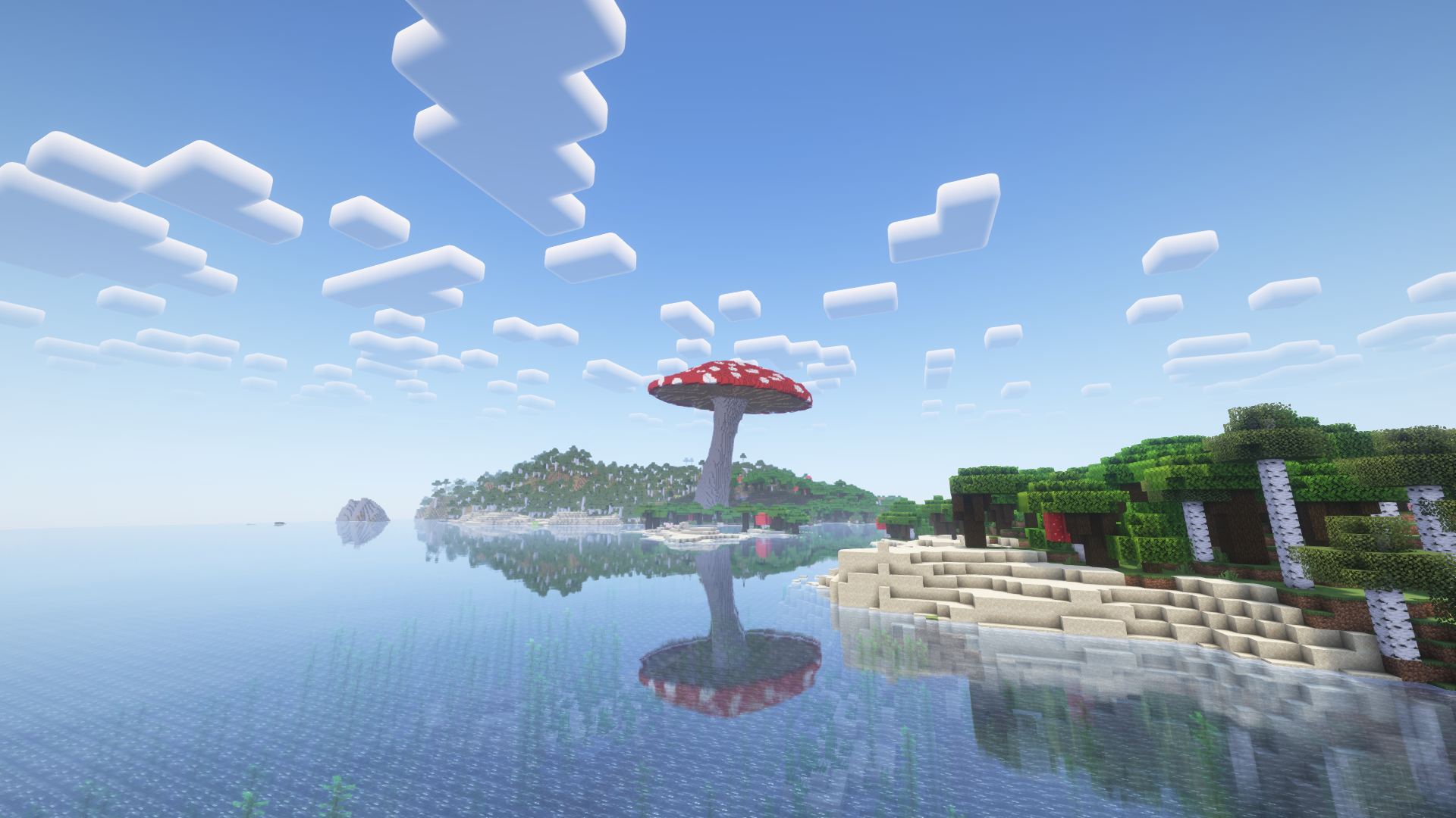 Giant Red Mushroom