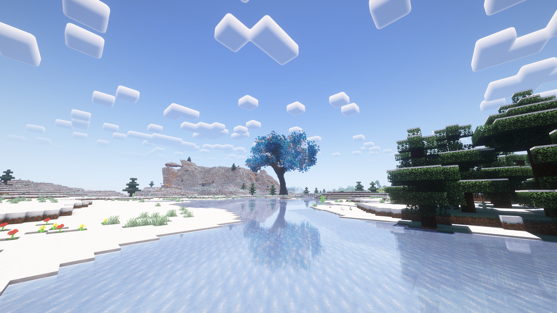 Giant Snowy Tree