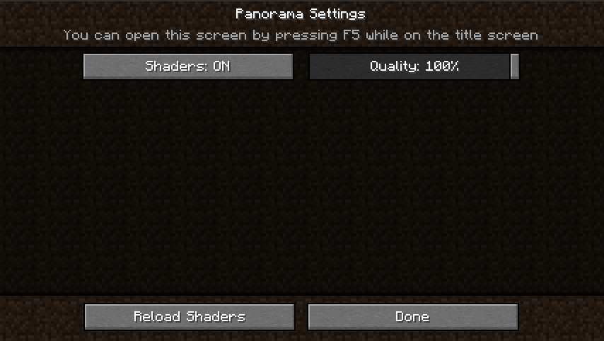 GLSL Panorama Shaders