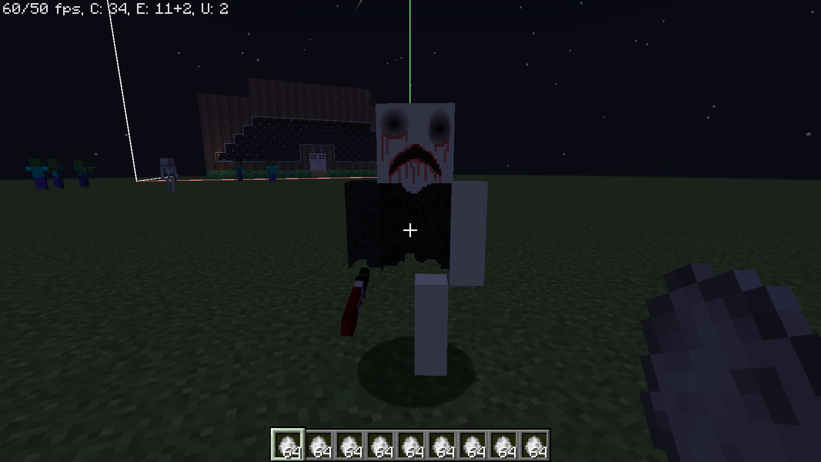 Scary granny and death mobs mod update