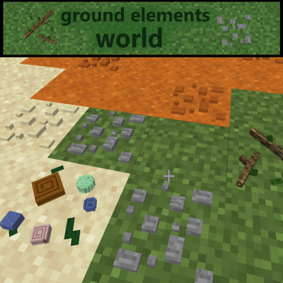 Скачать Ground elements world — Minecraft Моды — MetaMods