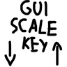 GUI Scale Keys