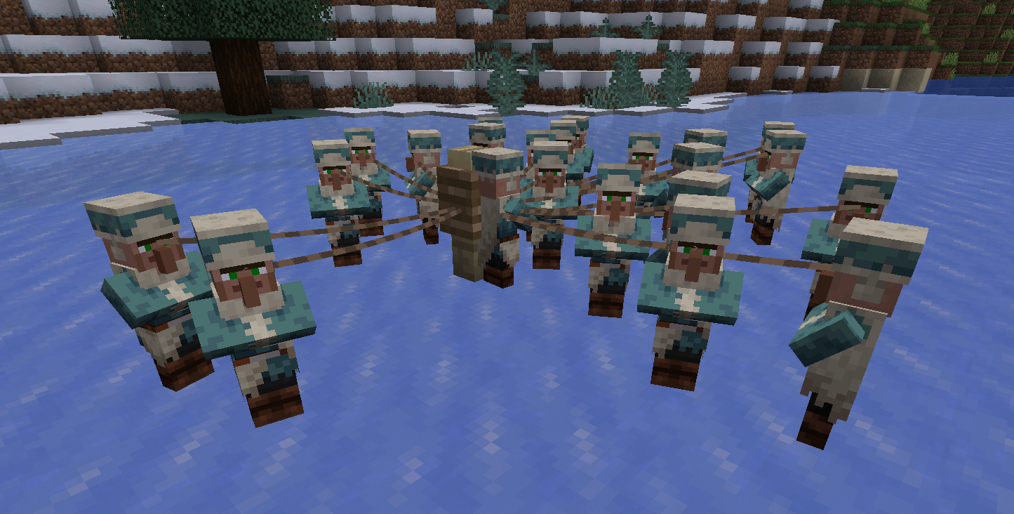 Haven Villagers On Leash