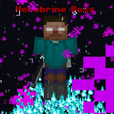 Herobrine Boss Fight