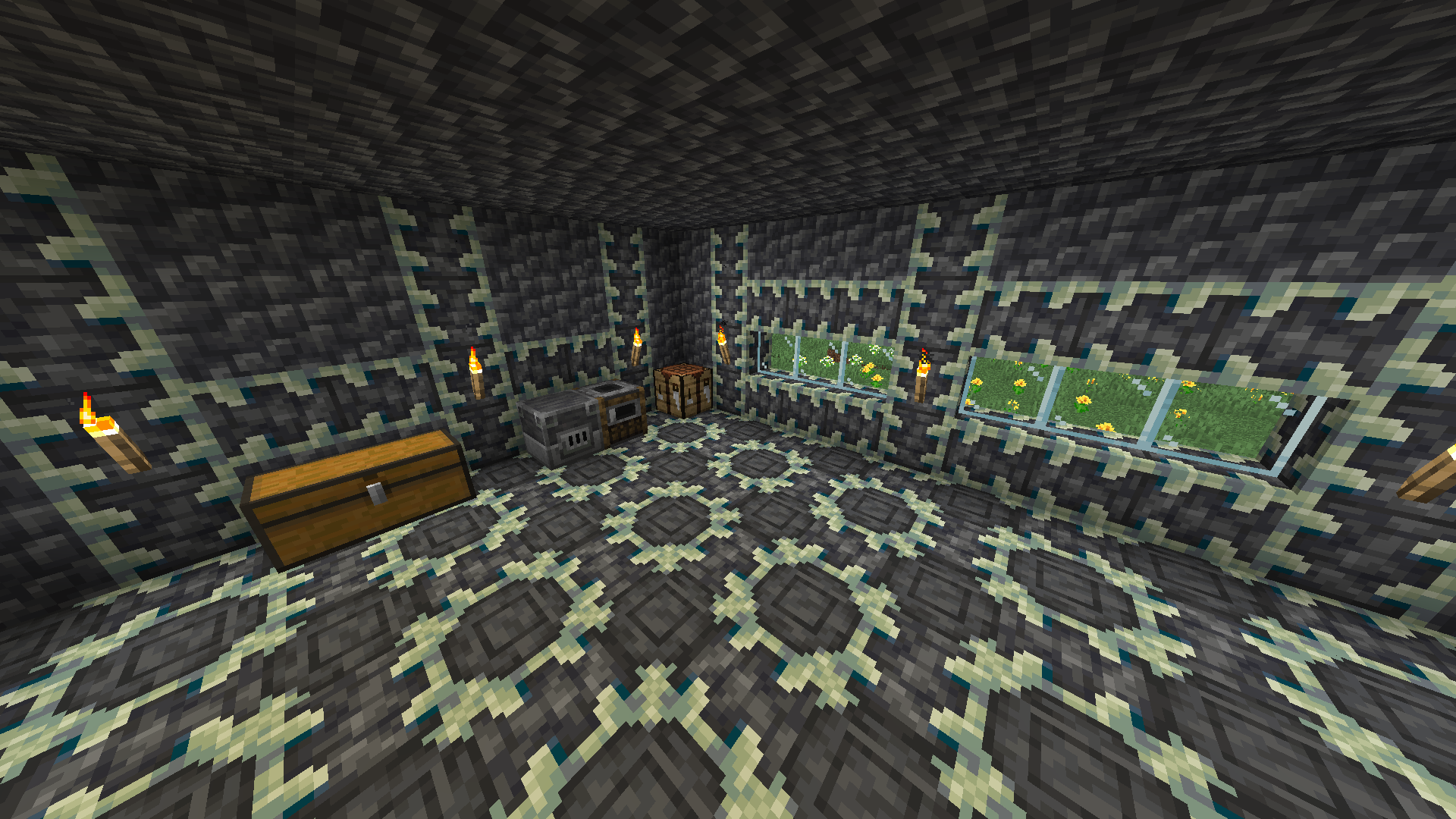 Horizontal Reinforced Deepslate