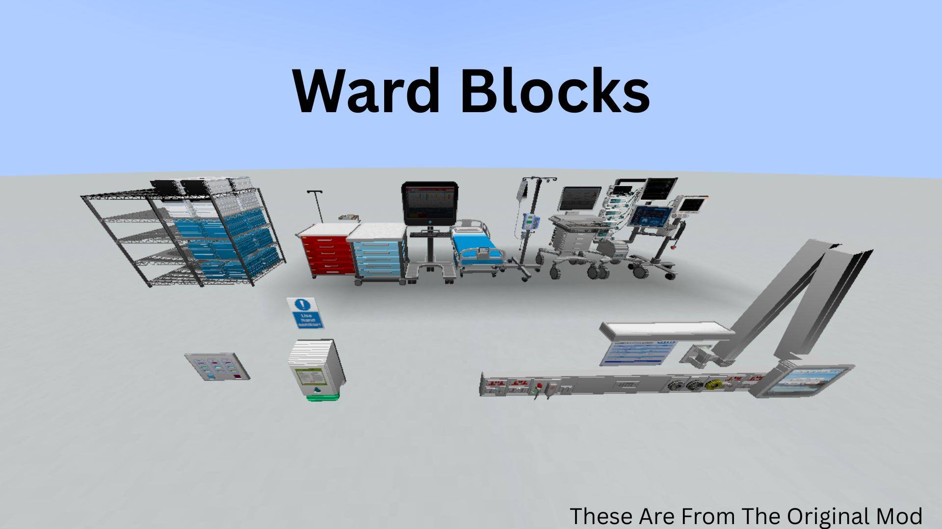 Скачать Hospitals - Medical Blocks & Items — Minecraft Моды — MetaMods