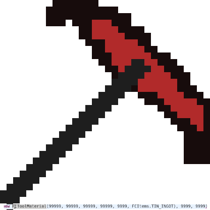 How to make a pickaxe