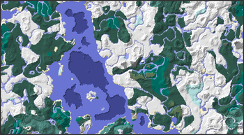 I love frozen biomes