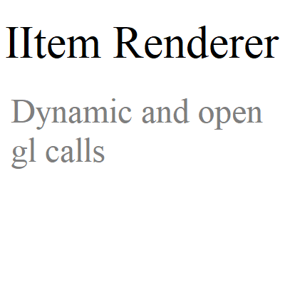 Скачать IItem Renderer Reborn — Minecraft Моды — MetaMods