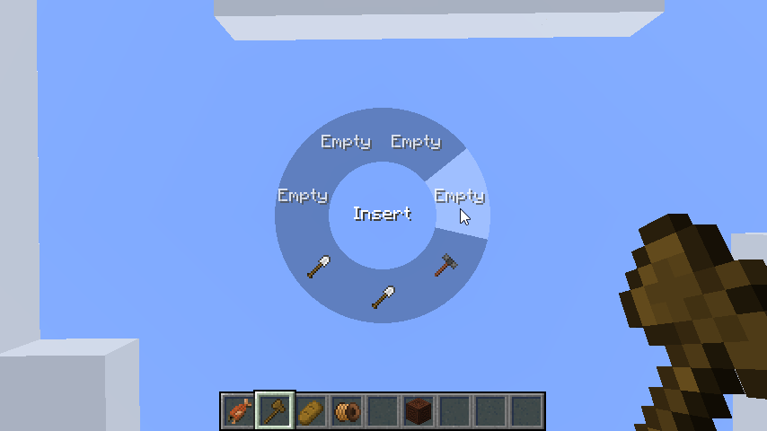 Immersive Radial Menu