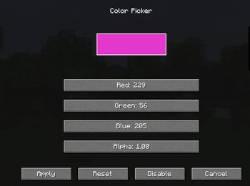 Inventory Color Changer