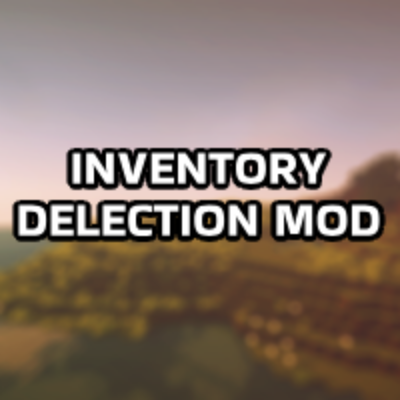 Галерея Inventory Deletion — Minecraft Моды — MetaMods