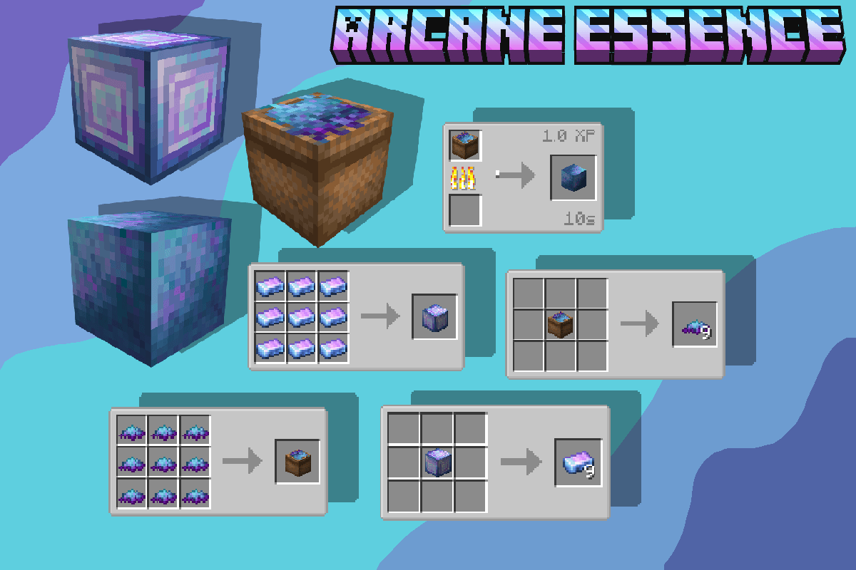 Iron's Spell Books: Arcane Essence Blocks