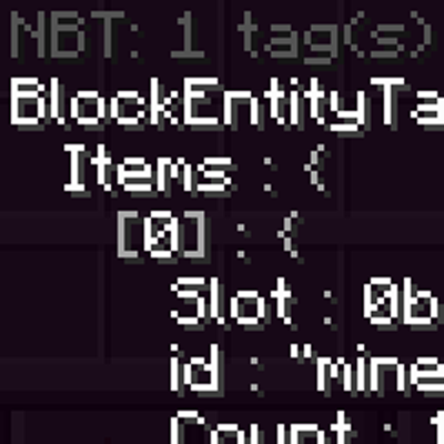 (Forge) Item NBT Viewer (Tooltip) (+ Slot Numbers)