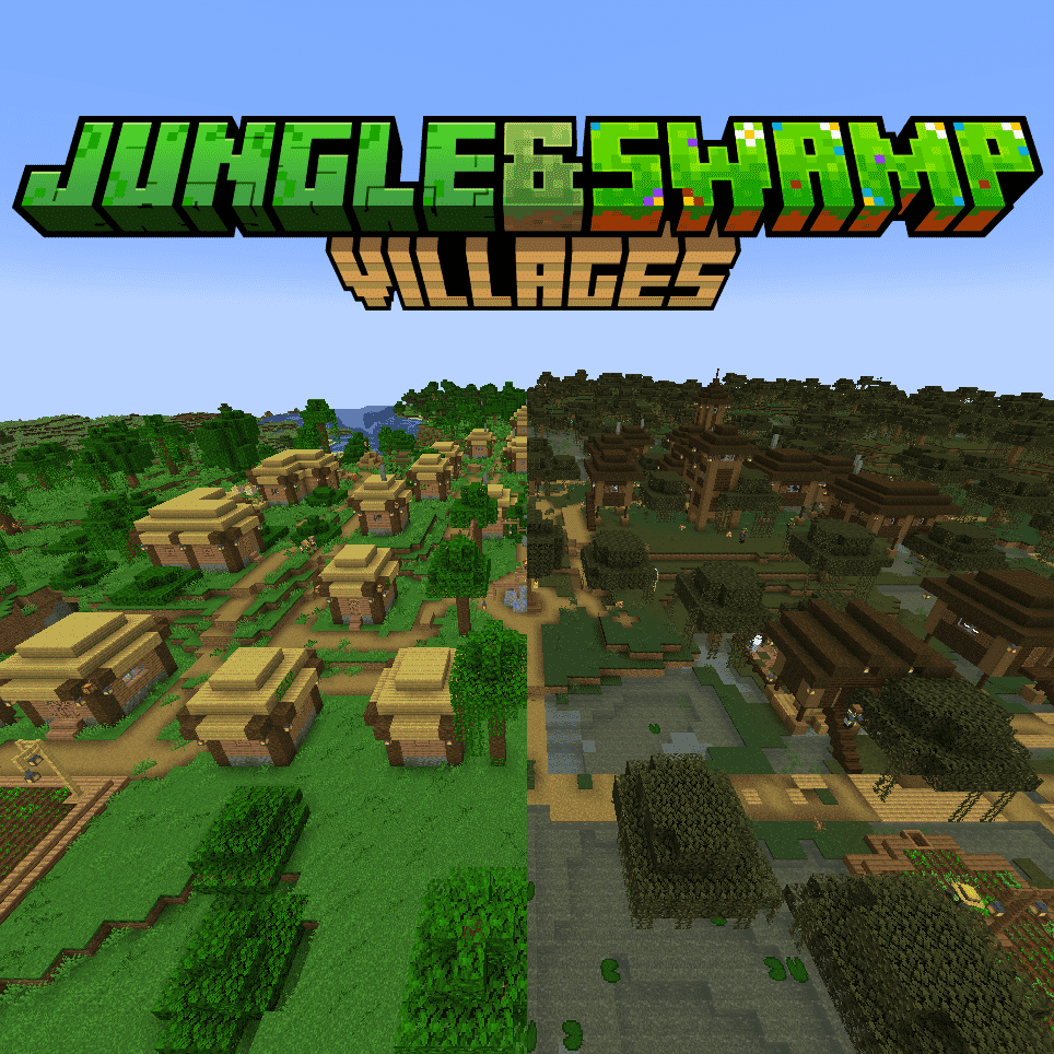 Скачать Jungle and Swamp Villages — Minecraft Моды — MetaMods