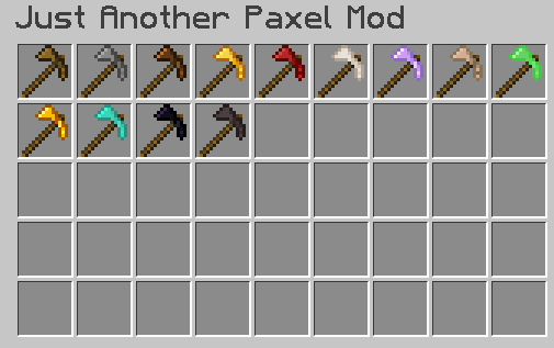 Just Some More Paxels