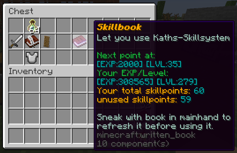 Галерея Kaths Skillsystem — Minecraft Моды — MetaMods