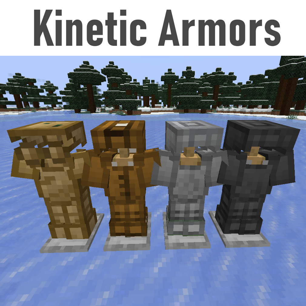Addons Kinetic Armors (flight and fall protection) — Minecraft Mods ...