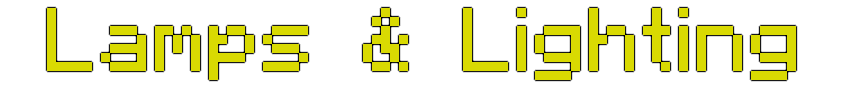 Lamps & Lighting