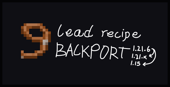 LeadRecipeBackport