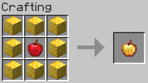Legacy Notch Apple Crafting