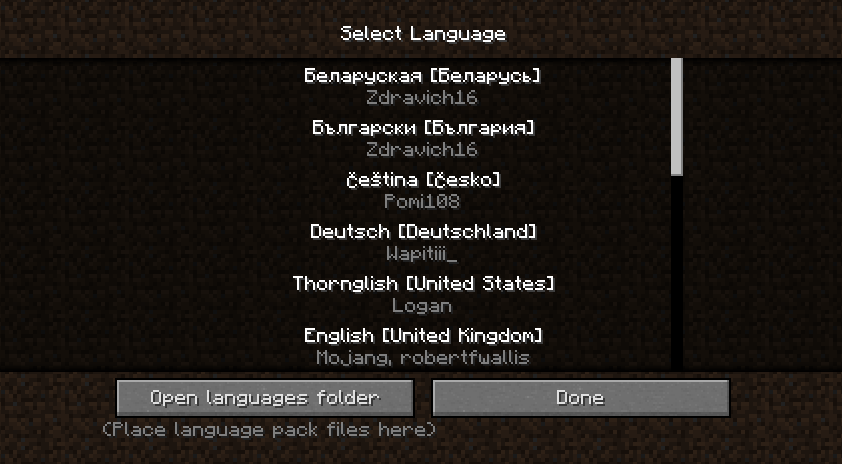 LegacyTranslations Babric Edition
