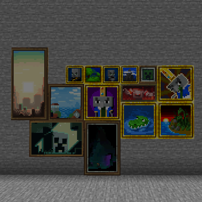 Leon's Dungeons Paintings