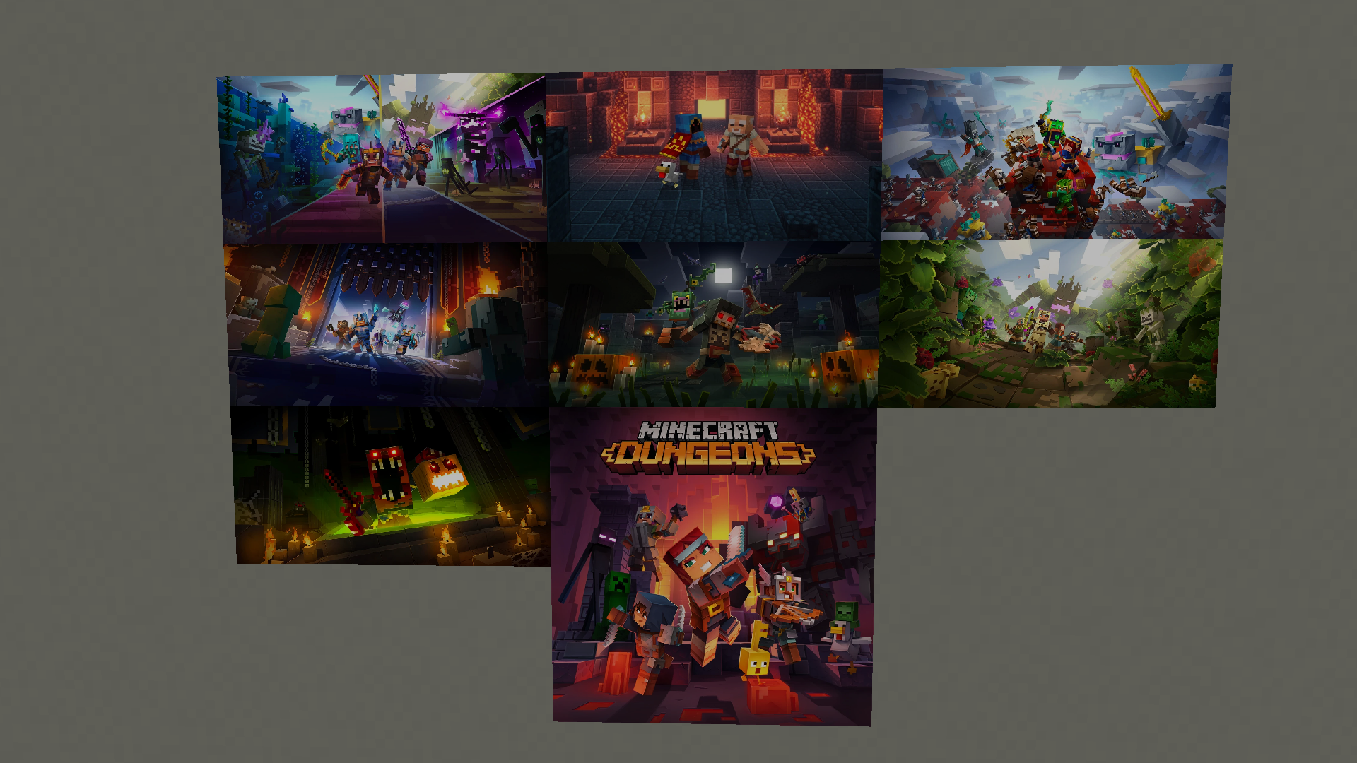 Leon's Dungeons Paintings