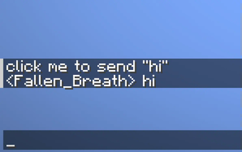 Let Me Click And Send for Server