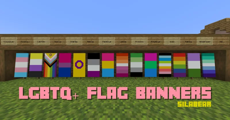 LGBTQIA+ Flag Banners